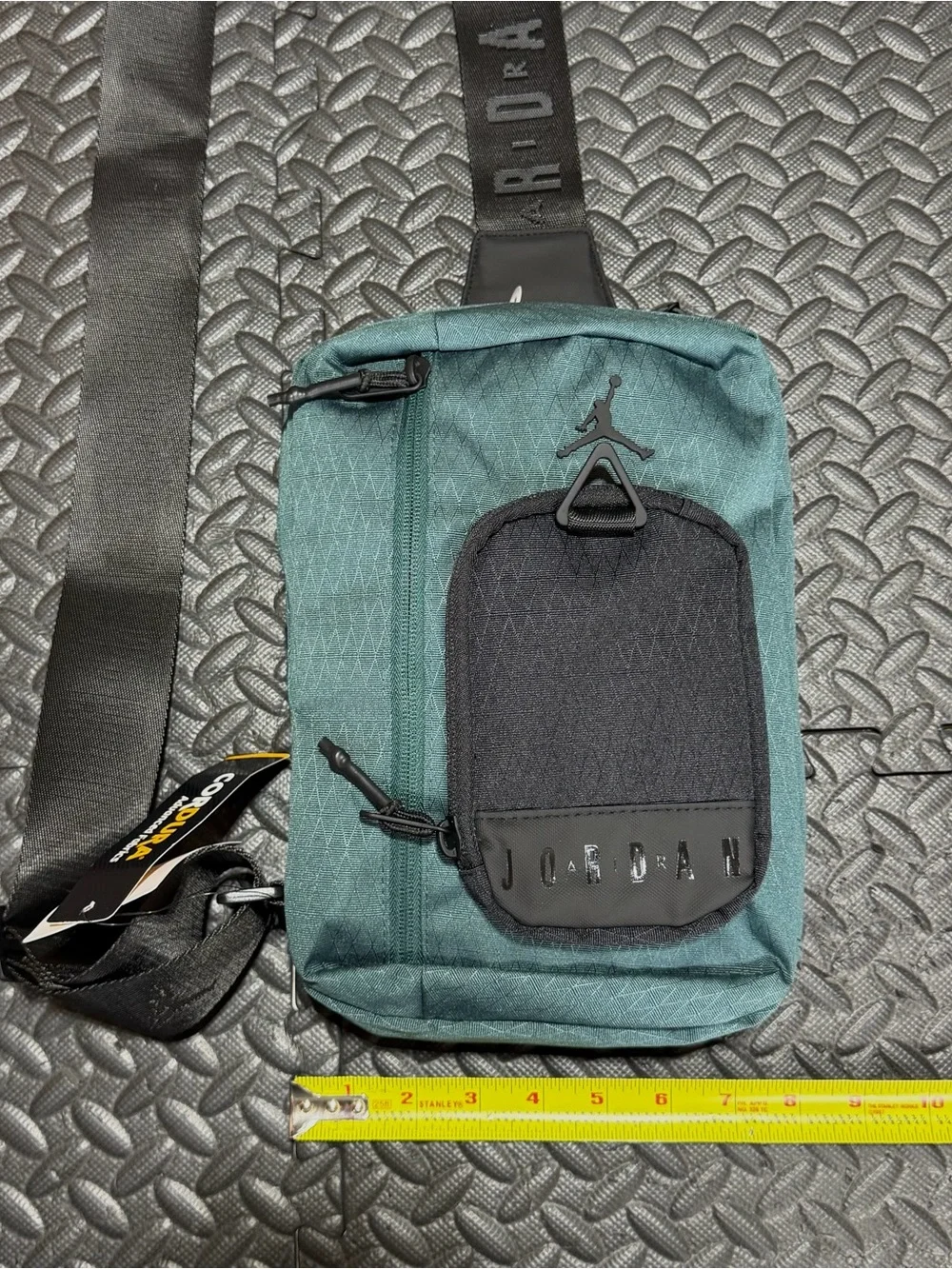 Jordan Collectors Crossbody Bag Cordura Green Jumpman Logo 3L MA0957-E18 NEW